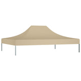 Toit de tente de réception 4x3 m Beige 270 g/m²