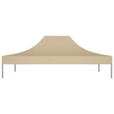 Toit de tente de réception 4x3 m Beige 270 g/m²