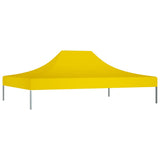 Toit de tente de réception 4x3 m Jaune 270 g/m²