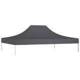 Toit de tente de réception 4,5x3 m Anthracite 270 g/m²