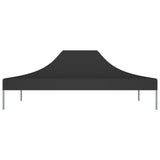 Toit de tente de réception 4,5x3 m Noir 270 g/m²