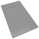 Receveur de douche SMC Gris 120x70 cm