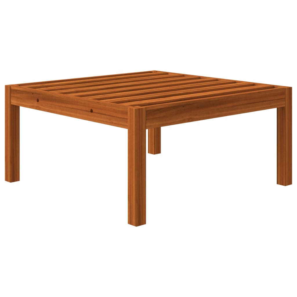 Salon de jardin 3 pcs avec coussins Bois d'acacia massif