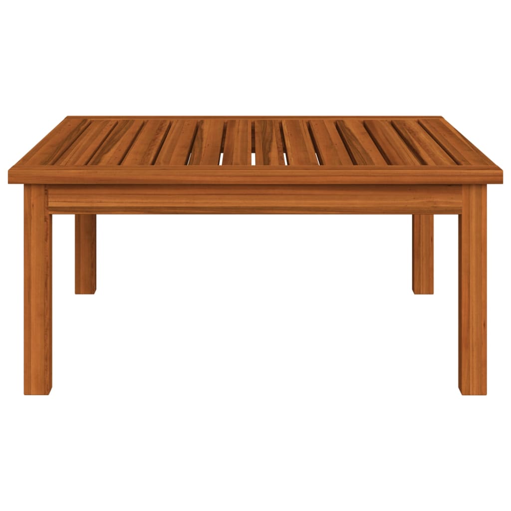 Salon de jardin 2 pcs avec coussins Bois d'acacia solide