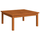 Salon de jardin 2 pcs avec coussins Bois d'acacia solide