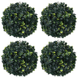 Boules de buis artificielles 4 pcs 12 cm