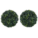 Boules de buis artificielles 2 pcs 45 cm