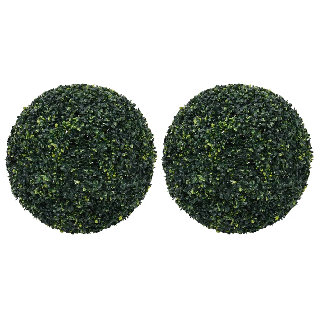 Boules de buis artificielles 2 pcs 52 cm