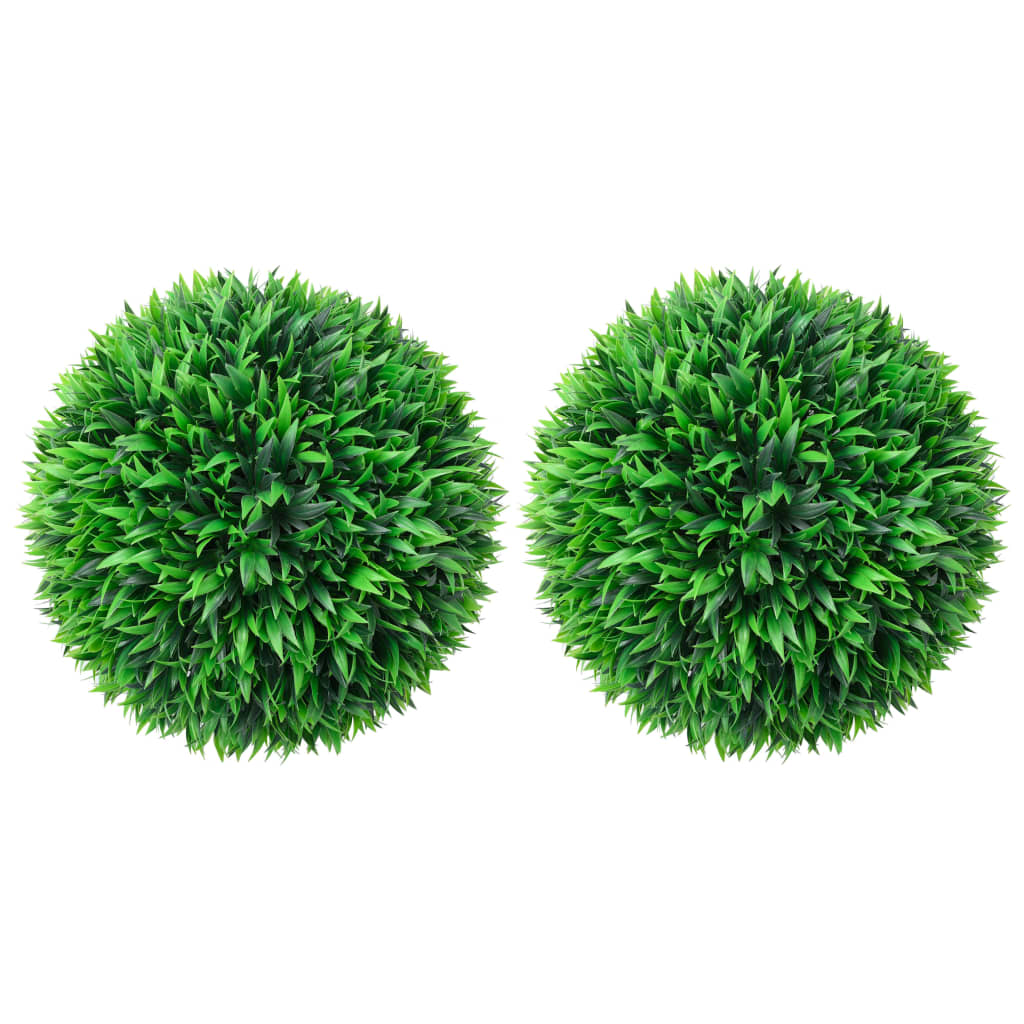 Boules de buis artificielles 2 pcs 47 cm