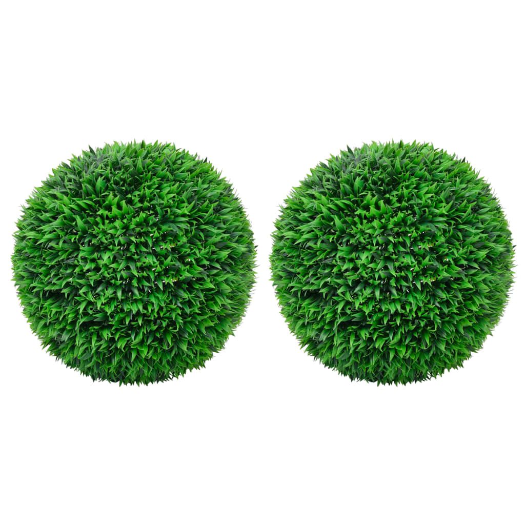 Boules de buis artificielles 2 pcs 55 cm