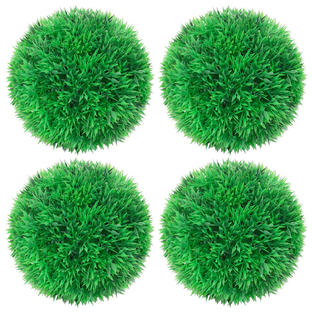 Boules de buis artificielles 4 pcs 12 cm