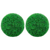 Boules de buis artificielles 2 pcs 27 cm