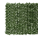 Balcony screen with dark green leaves 600x150 cm