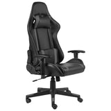 Grey PVC Swivel Gaming Chair