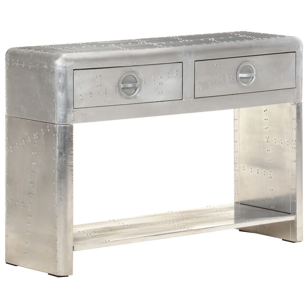 Buffet de style aviation 110x35x75 cm Métal