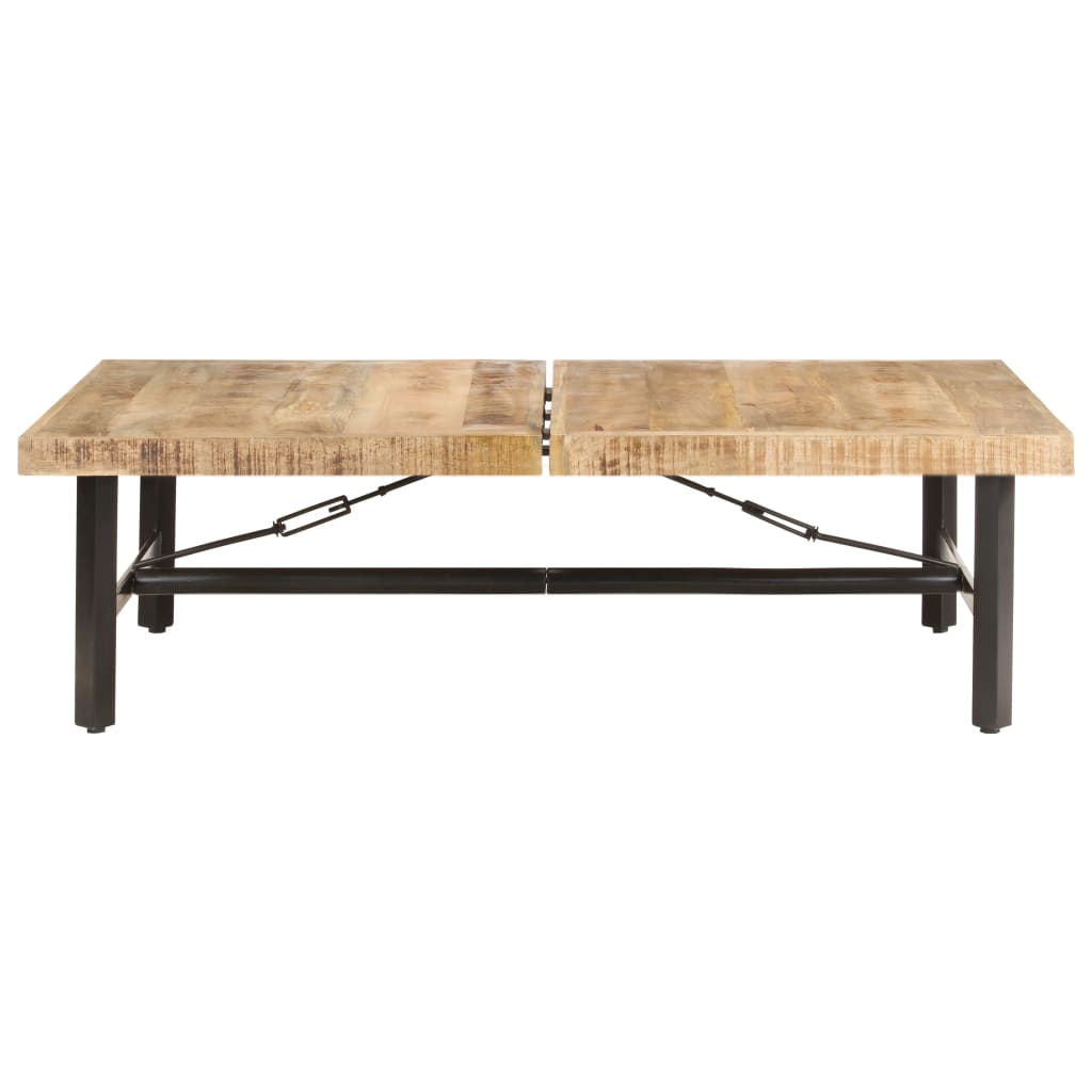 Table basse 142x90x42 cm Bois de manguier massif