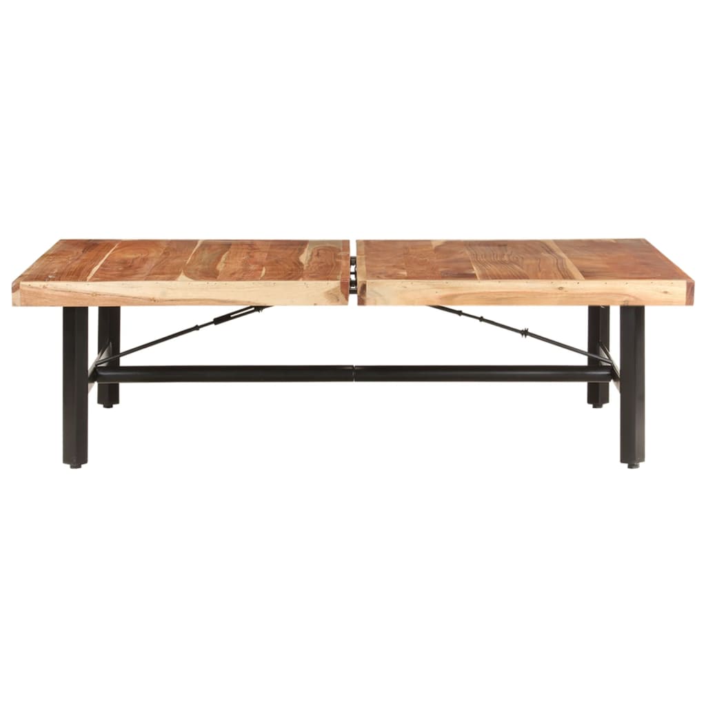 Table basse 142x90x42 cm Bois d'acacia massif