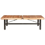 Coffee table 142x90x42 cm Solid acacia wood