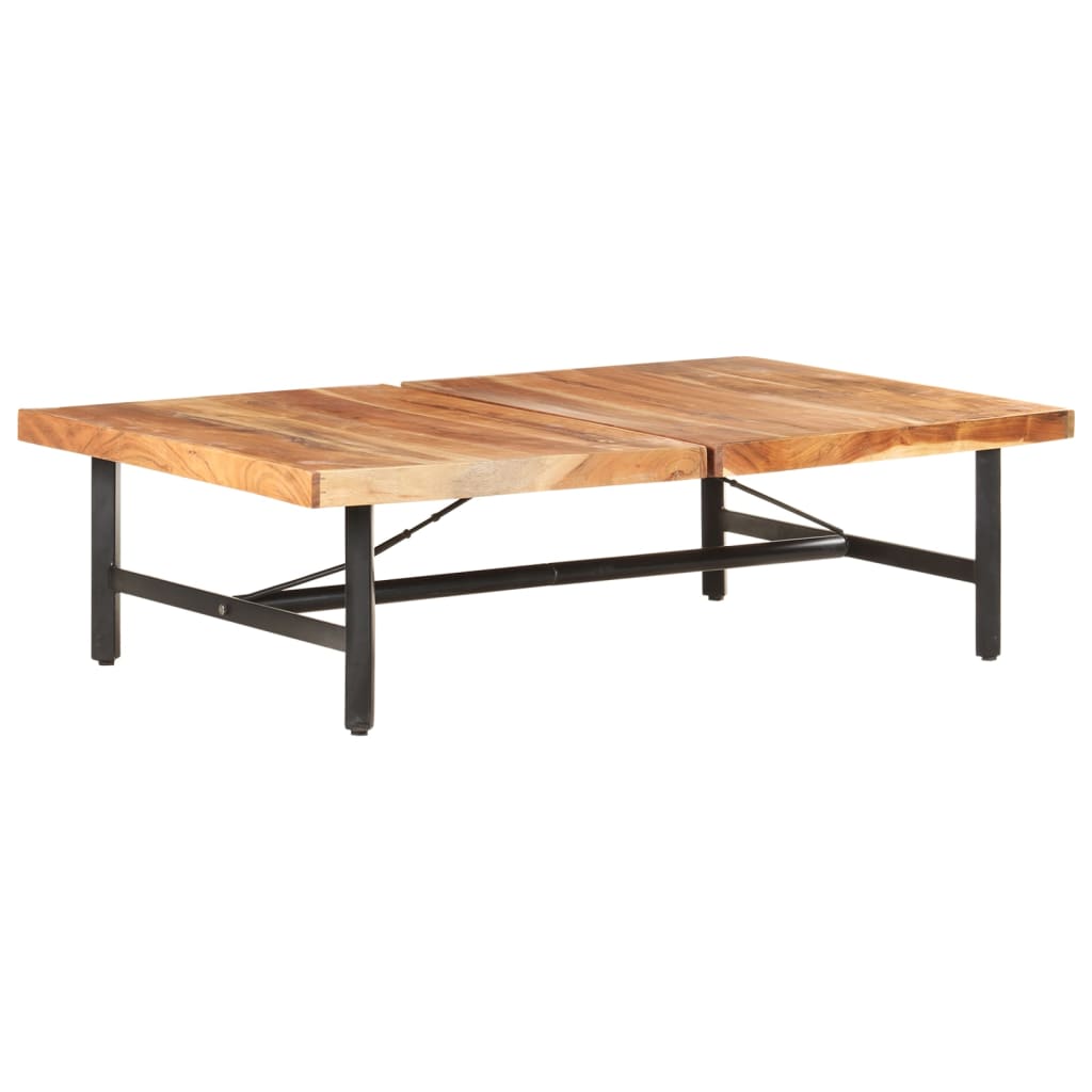 Coffee table 142x90x42 cm Solid acacia wood