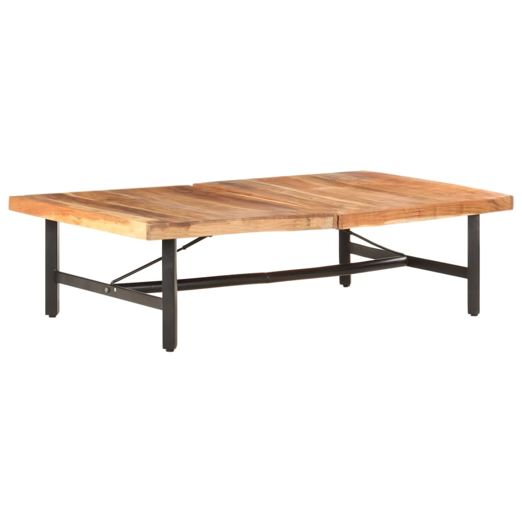 Coffee table 142x90x42 cm Solid acacia wood