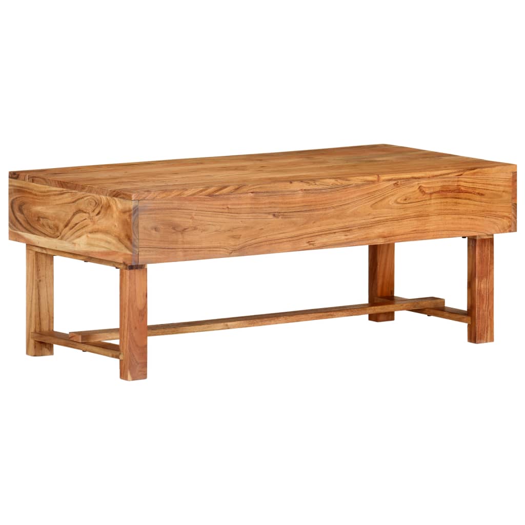 Table basse 100x50x40 cm Bois d'acacia massif