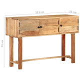 Sideboard 115x35x75 cm Solid acacia wood