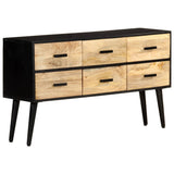 Sideboard 110x33x64 cm Solid mango wood