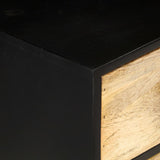 Sideboard 110x33x64 cm Solid mango wood