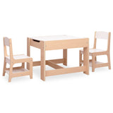 Table pour enfants avec 2 chaises MDF