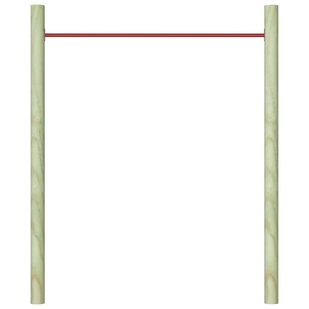 Barre de retournement 125 cm Acier Rouge