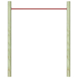 Barre de retournement 125 cm Acier Rouge