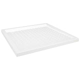 Receveur de douche avec picots Blanc 90x90x4 cm ABS