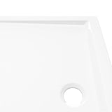 Receveur de douche rectangulaire ABS 80x100 cm