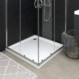 Receveur de douche carré ABS 90x90 cm