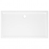 Receveur de douche rectangulaire ABS Blanc 70x120 cm