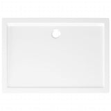 Receveur de douche rectangulaire ABS Blanc 70x100 cm