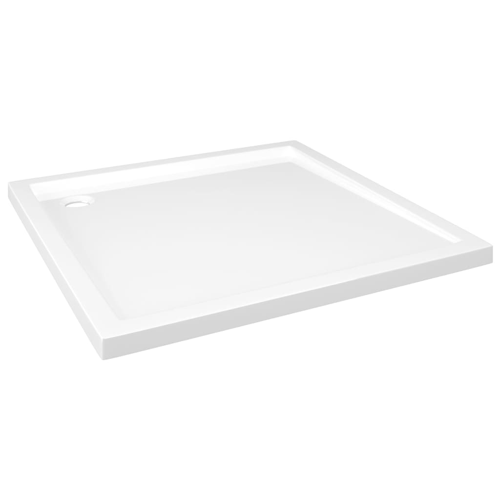 Receveur de douche carré ABS Blanc 80x80 cm