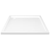 Receveur de douche carré ABS Blanc 80x80 cm