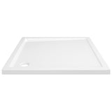 Receveur de douche carré ABS Blanc 80x80 cm