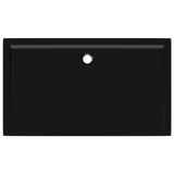 Receveur de douche rectangulaire ABS Noir 70x120 cm