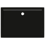 Receveur de douche rectangulaire ABS Noir 70x100 cm