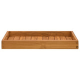 Plateau de service 60x35 cm Bois de teck massif