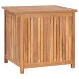 Boîte de rangement de jardin 60x50x58 cm Bois de teck solide