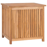 Boîte de rangement de jardin 60x50x58 cm Bois de teck solide