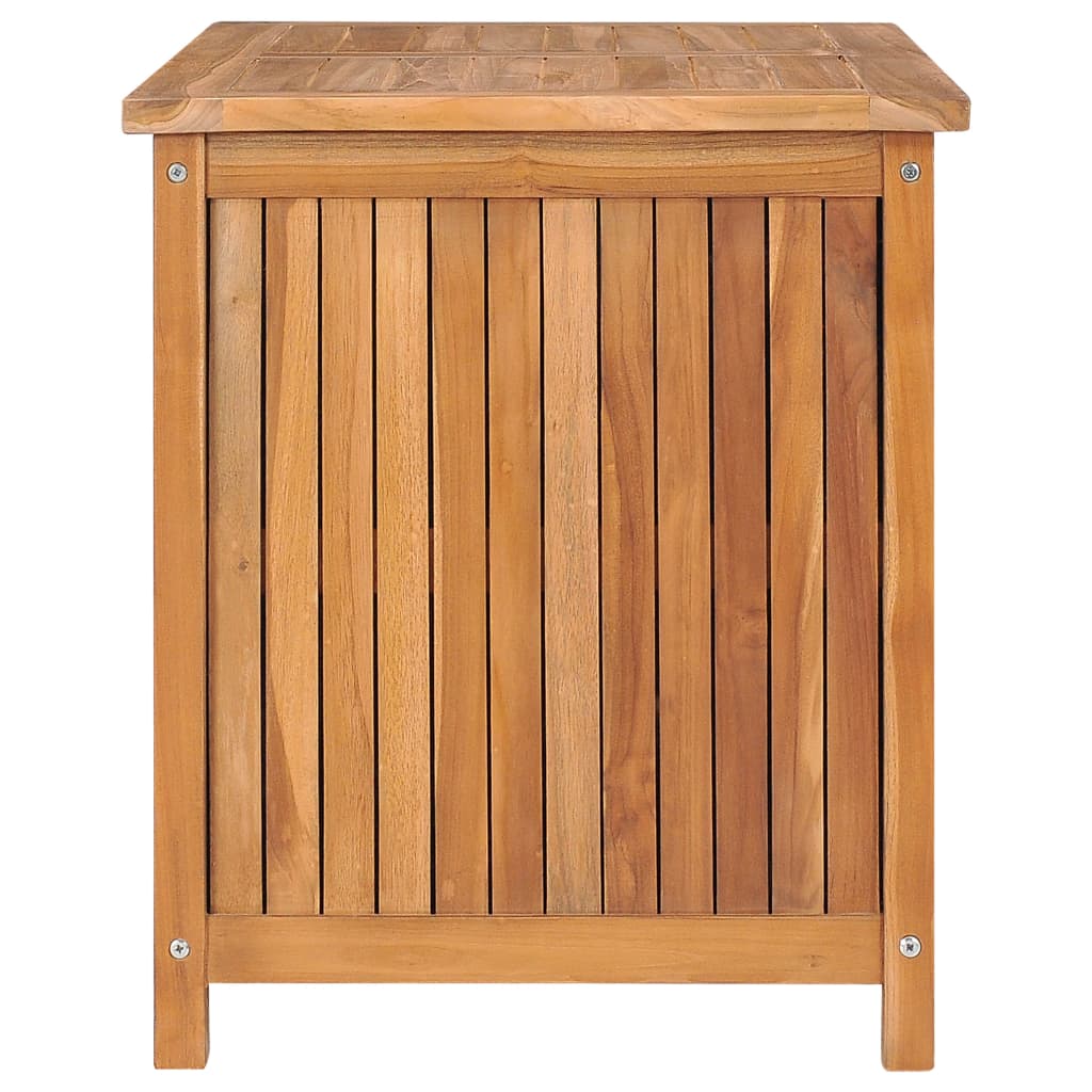 Boîte de rangement de jardin 90x50x58 cm Bois de teck solide