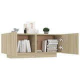 Meuble TV Chêne sonoma 100x35x40 cm Bois d'ingénierie