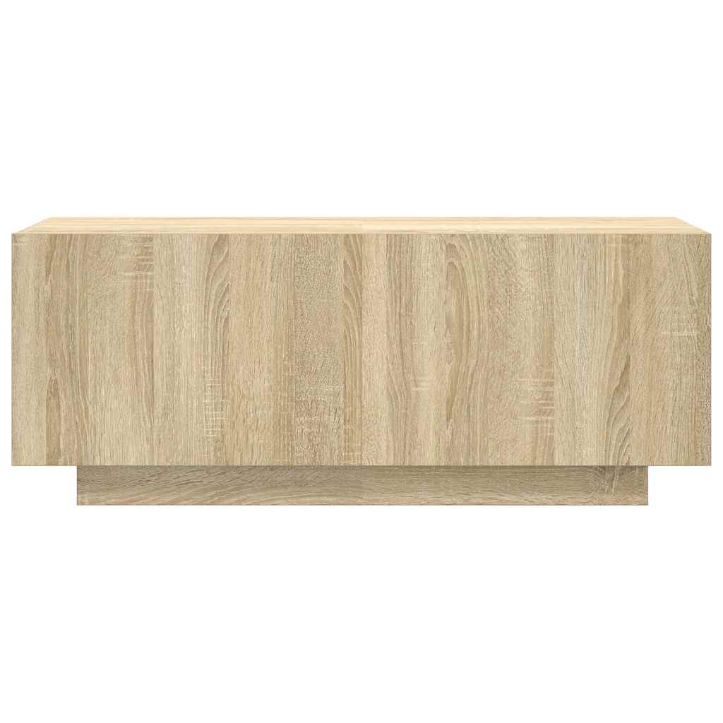 Meuble TV Chêne sonoma 100x35x40 cm Bois d'ingénierie