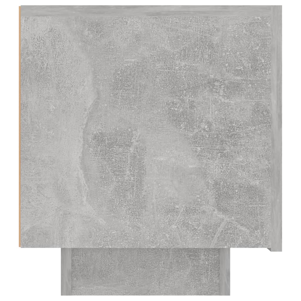 Meuble TV Gris béton 100x35x40 cm Bois d'ingénierie