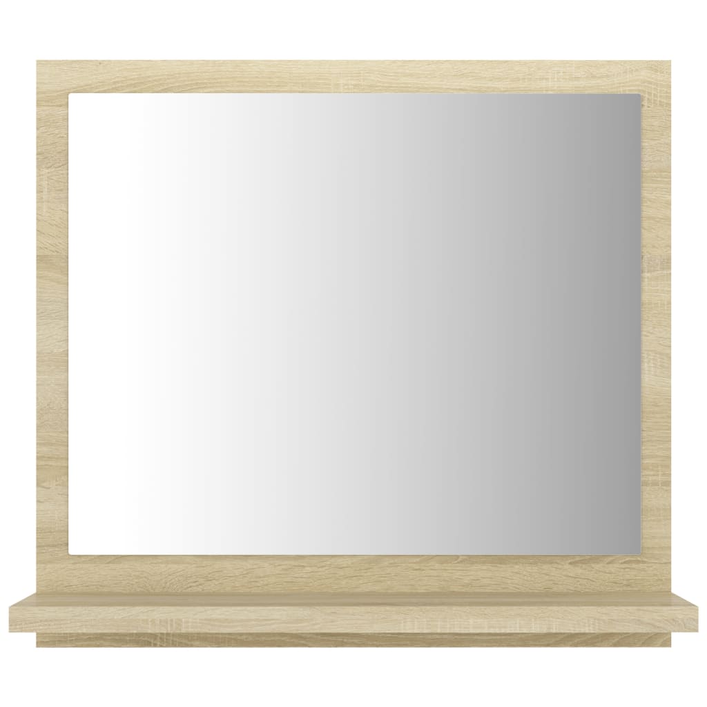 Miroir salle de bain chêne sonoma 40x10,5x37cm Bois ingénierie