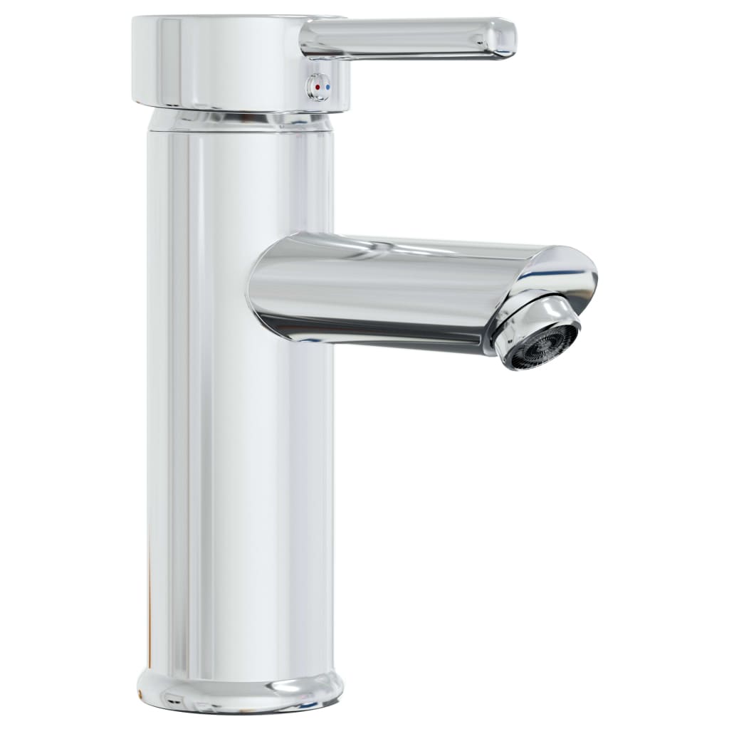 Lavabo encastré avec robinet 42x39x18 cm céramique blanc